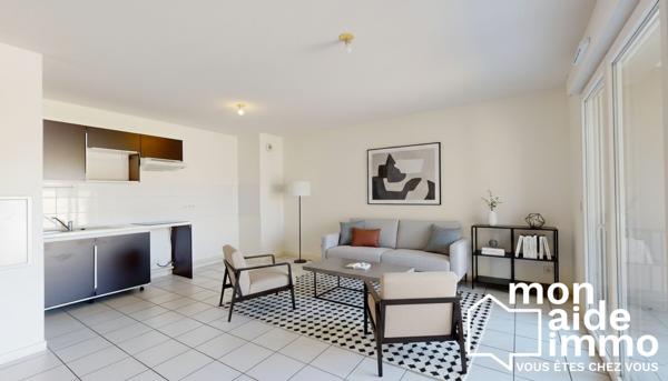 Appartement T3 avec jardin privatif et 2 parkings - PESSAC Alouette
