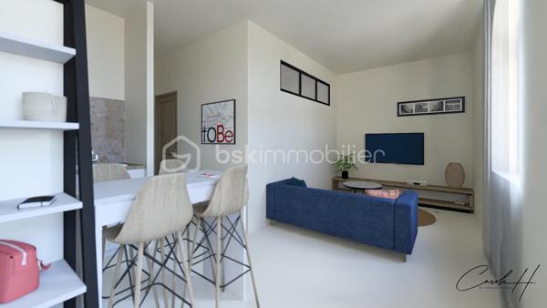 Appartement de 35 m²