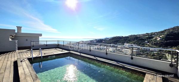 Appartement Villa de toit à vendre 6 pièces VILLE DI PIETRABUGNO (20) vue mer exceptionnelle