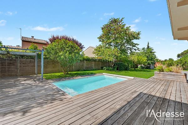 Exclusivité l'Adresse - Maison Toulousaine T5 de 160m² avec Piscine sur un Terrain de 650m²