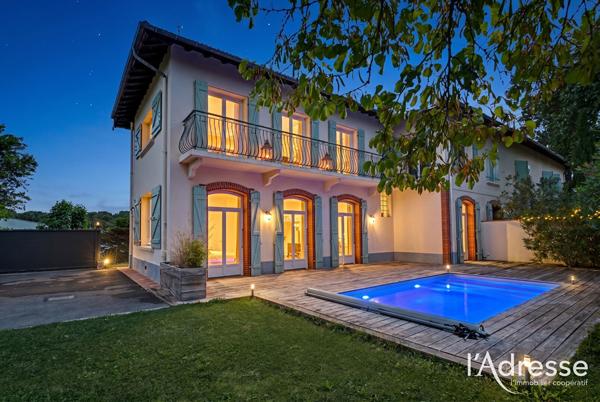 Exclusivité l'Adresse - Maison Toulousaine T5 de 160m² avec Piscine sur un Terrain de 650m²