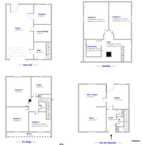 Maison familiale 7P 143 m² Sartrouville quartier Le Val