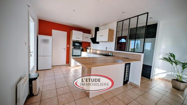 Maison familiale de 110 m² – 4 chambres + bureau – Entre La Chapelle-Heulin et Le Loroux-Bottereau