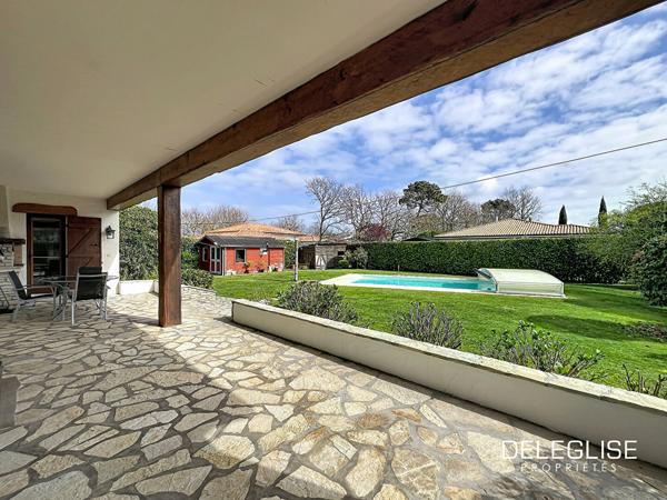 Ref. 3206 : Villa Basco-Landaise avec piscine à Vendre – Gujan Mestras