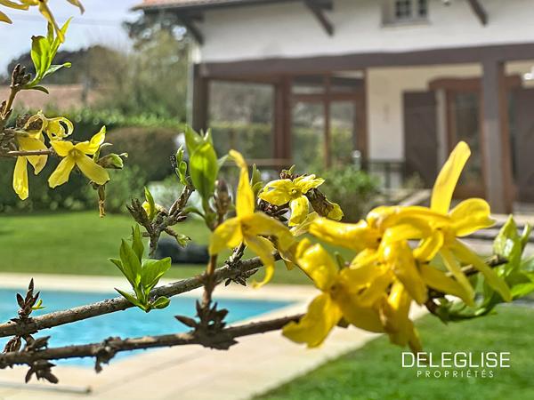 Ref. 3206 : Villa Basco-Landaise avec piscine à Vendre – Gujan Mestras
