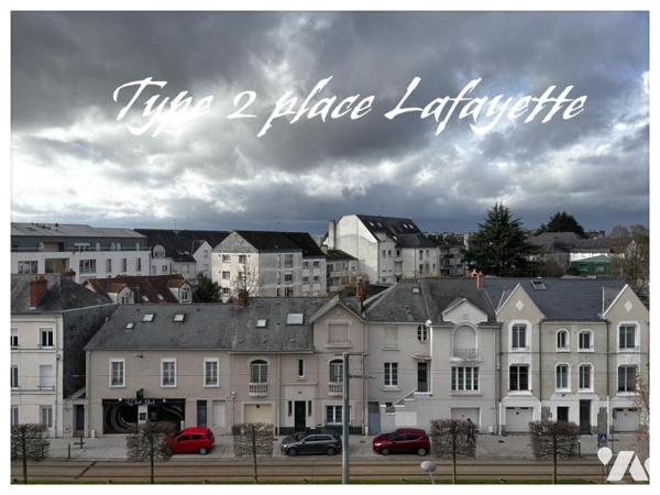 Appartement de type 2 avec ascenceur,  Stationnement sécurisé en sous sol