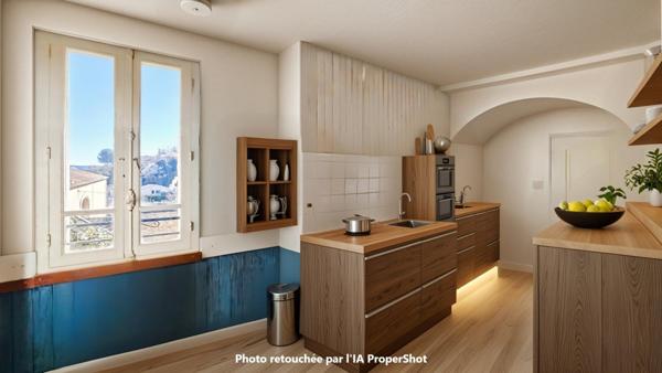 Maison de village, Terrasse, Cave, Vue campagne