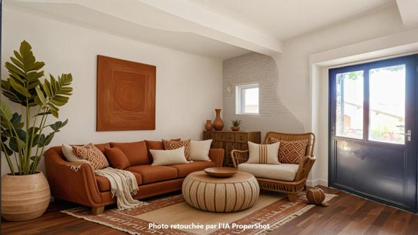 Maison de village, Terrasse, Cave, Vue campagne