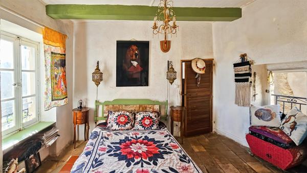 Maison de village, Terrasse, Cave, Vue campagne