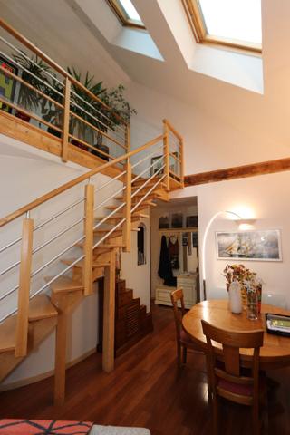 Appartement type loft d'environ150 m² - terrasse privative - Double garage