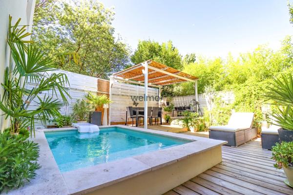 33700 – MÉRIGNAC – SECTEUR CAPEYRON - MAISON INDIVIDUELLE – PISCINE - PERGOLA - TERRASSE - LUMINEUSE – CALME - 0 VIS-A-VIS