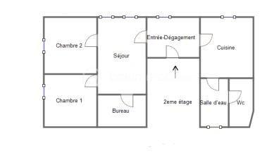Immeuble de 255 m²
