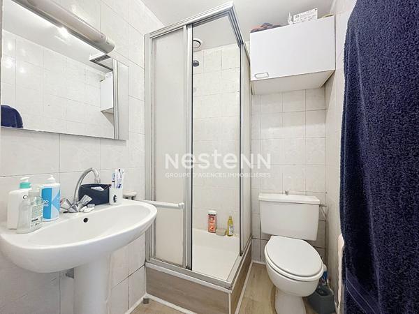Appartement T1 à louer au 3ème étage à Quimperlé