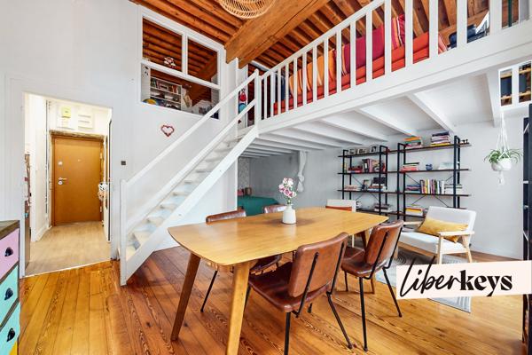 Bel appartement T3 de 75 m² - Cœur Croix-Rousse