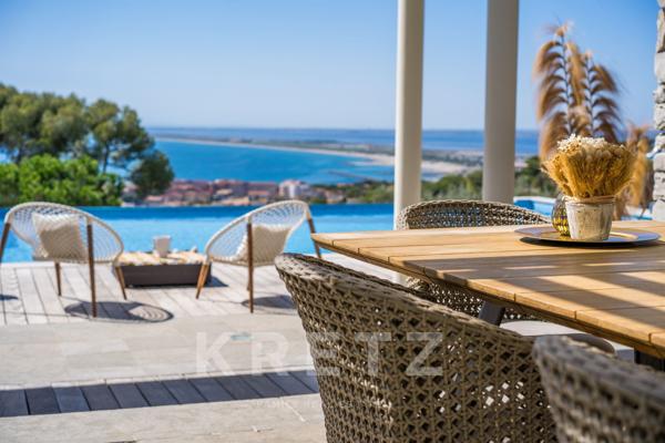 Villa d'exception avec vue mer
