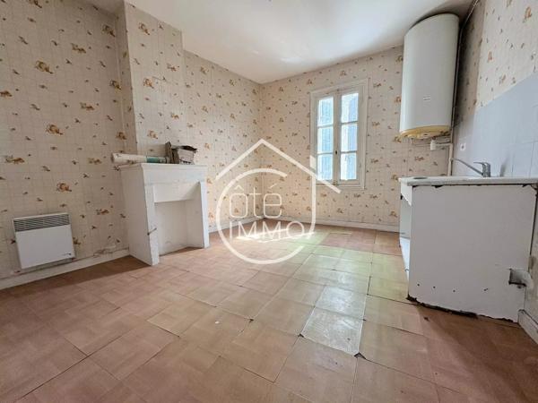 GARDONNE : Immeuble centre 6 pièces de 177m² avec cour
