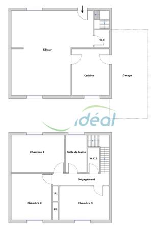 EXCLUSIVITE - Maison récente, 3 chambres. Détails des diagnostics énergétiques