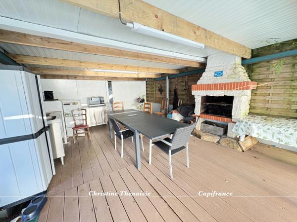 Maison à vendre Centre ville - Piscine chauffée sous dôme - 3 chambres - Grand garage + Garage pour Camping-car COEX (85)