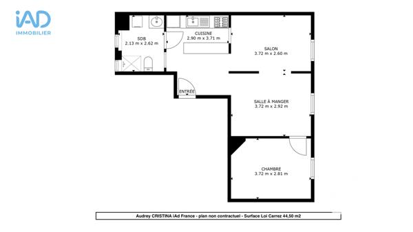 Appartement à vendre 3 pièces 45 m² Le Kremlin-Bicêtre