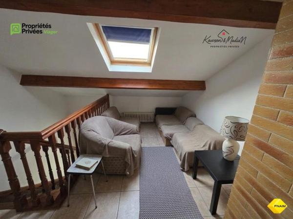 VIAGER OCCUPE Immeuble avec 2 Appartements parking et cour