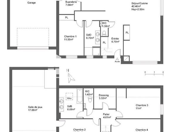 Location Maison 6 pièces 149 m² - 11 RUE DE ROME La Chapelle St Aubin 72650