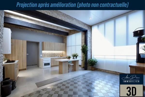 Maison individuelle style fermette avec dépendances et grand potentiel à Marcoing