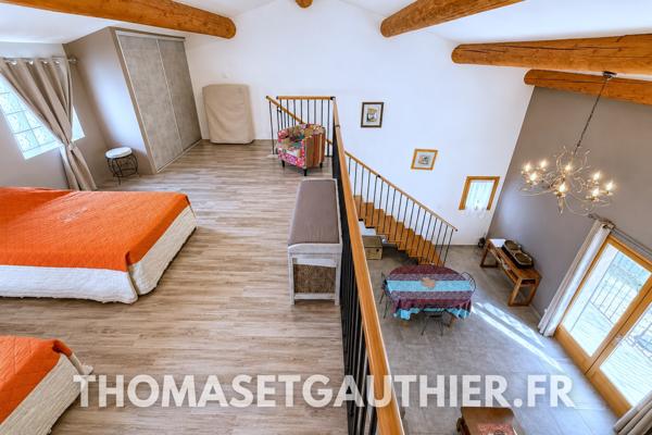 Mormoiron Maison 90 m² en bordure de ruisseau sur terrain de 458m2