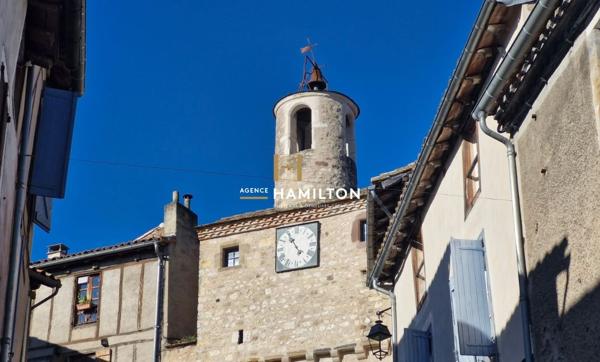 MAISON DE VILLAGE EN PIERRES Cordes sur ciel