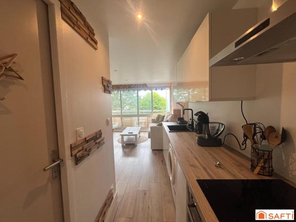 Appartement avec balcon, sans travaux à prévoir