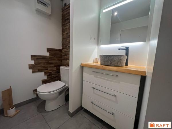 Appartement avec balcon, sans travaux à prévoir