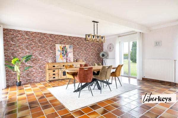 Maison individuelle plain-pied 5 pièces de 140 m² | Sous-sol complet & terrain 1 885 m² | Dainville