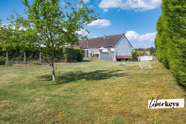 Maison individuelle plain-pied 5 pièces de 140 m² | Sous-sol complet & terrain 1 885 m² | Dainville