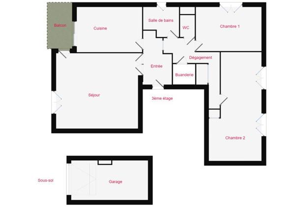 Appartement T4 Lyon 2