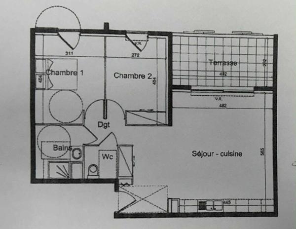 FREJUS CAPITOU - T3 avec Garage et Parking au calme avec terrasse sans vis-à-vis