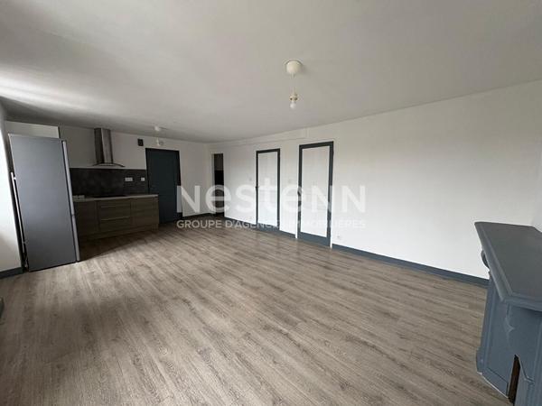 Appartement 3 pièces à louer à Landerneau - Vue sur l'Elorn