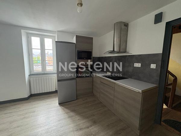 Appartement 3 pièces à louer à Landerneau - Vue sur l'Elorn