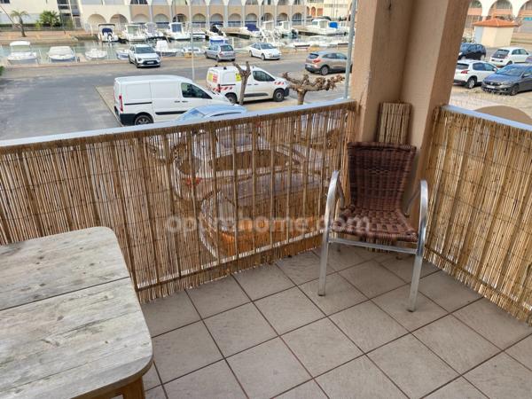 Appartement T2 25 m2 avec terrasse à Sète