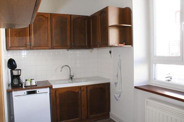 Langogne Appartement en duplex avec garage et  petit jardin