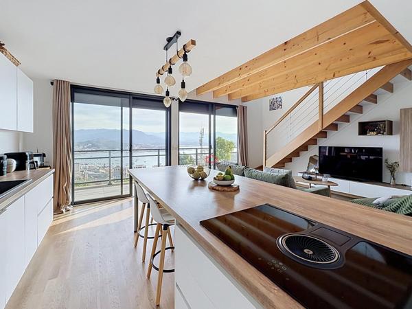 Ajaccio, appartement contemporain avec vue mer