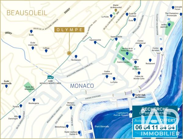 Parking à vendre 40,05 m² Beausoleil