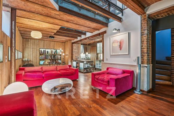 Loft entièrement rénové avec commercialité