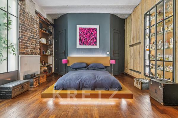 Loft entièrement rénové avec commercialité