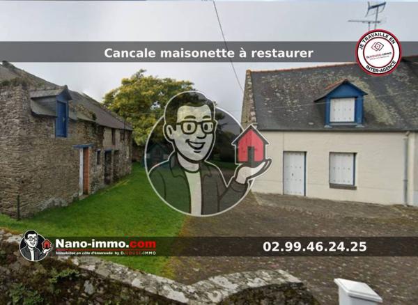 Maison à vendre 3 pièces de 54 m²