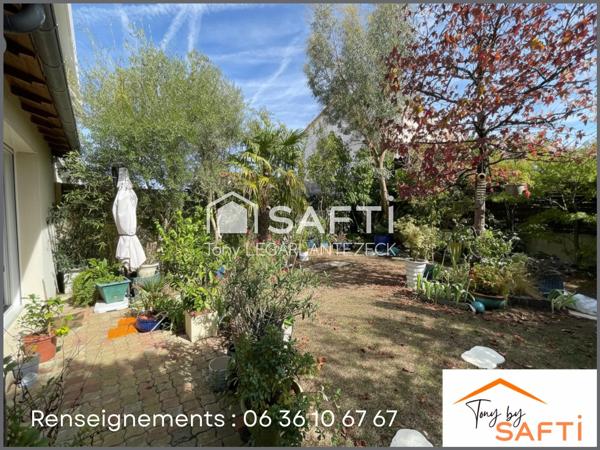Maison 4 chambres dotée d'un jardin sans vis à vis