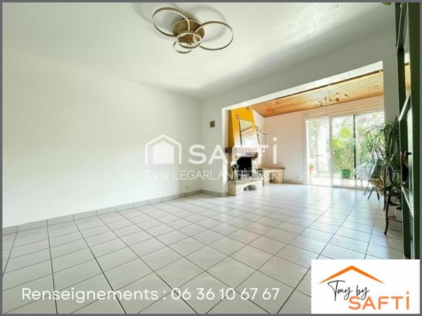 Maison 4 chambres dotée d'un jardin sans vis à vis