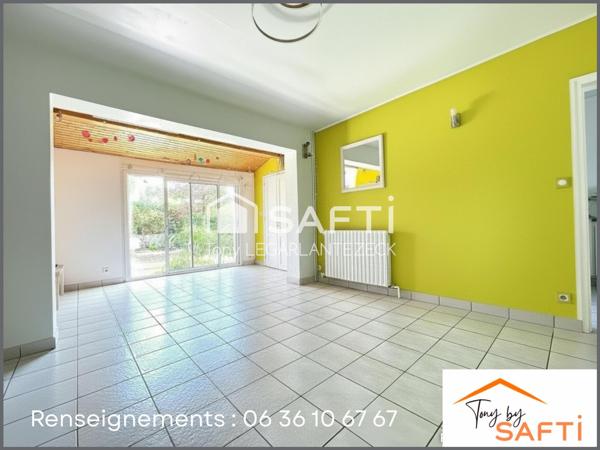 Maison 4 chambres dotée d'un jardin sans vis à vis