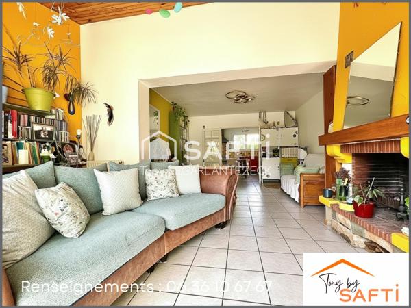Maison 4 chambres dotée d'un jardin sans vis à vis