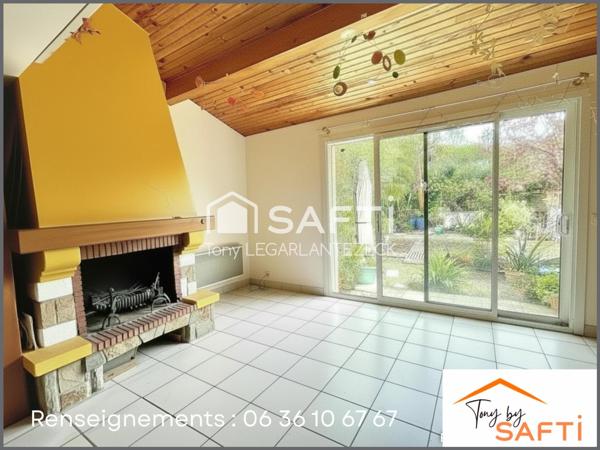 Maison 4 chambres dotée d'un jardin sans vis à vis