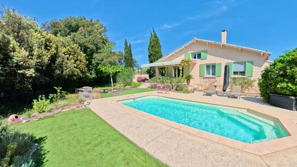 Uzès (30700) A vendre, belle villa à seulement 6 minutes d'Uzès
