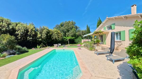 Uzès (30700) A vendre, belle villa à seulement 6 minutes d'Uzès